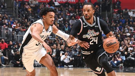 san antonio spurs vs la clippers match player stats|San Antonio Spurs vs. Los Angeles Clippers Live Score and Stats .